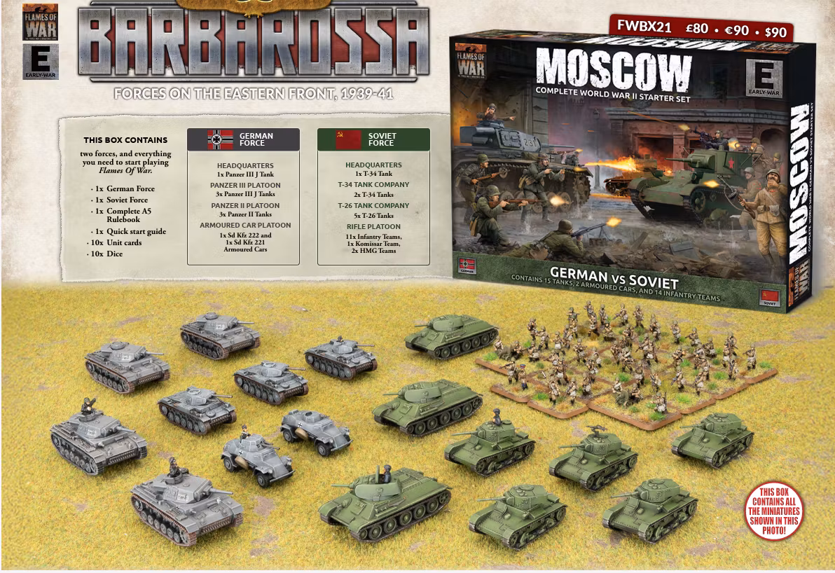 Moscow Starter Set (German vs Soviet) - FWBX21