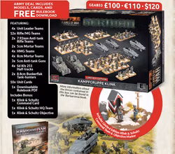 Kampfgruppe klink -Motorised Infantry Company Limited Edition Army Deal - GEAB33