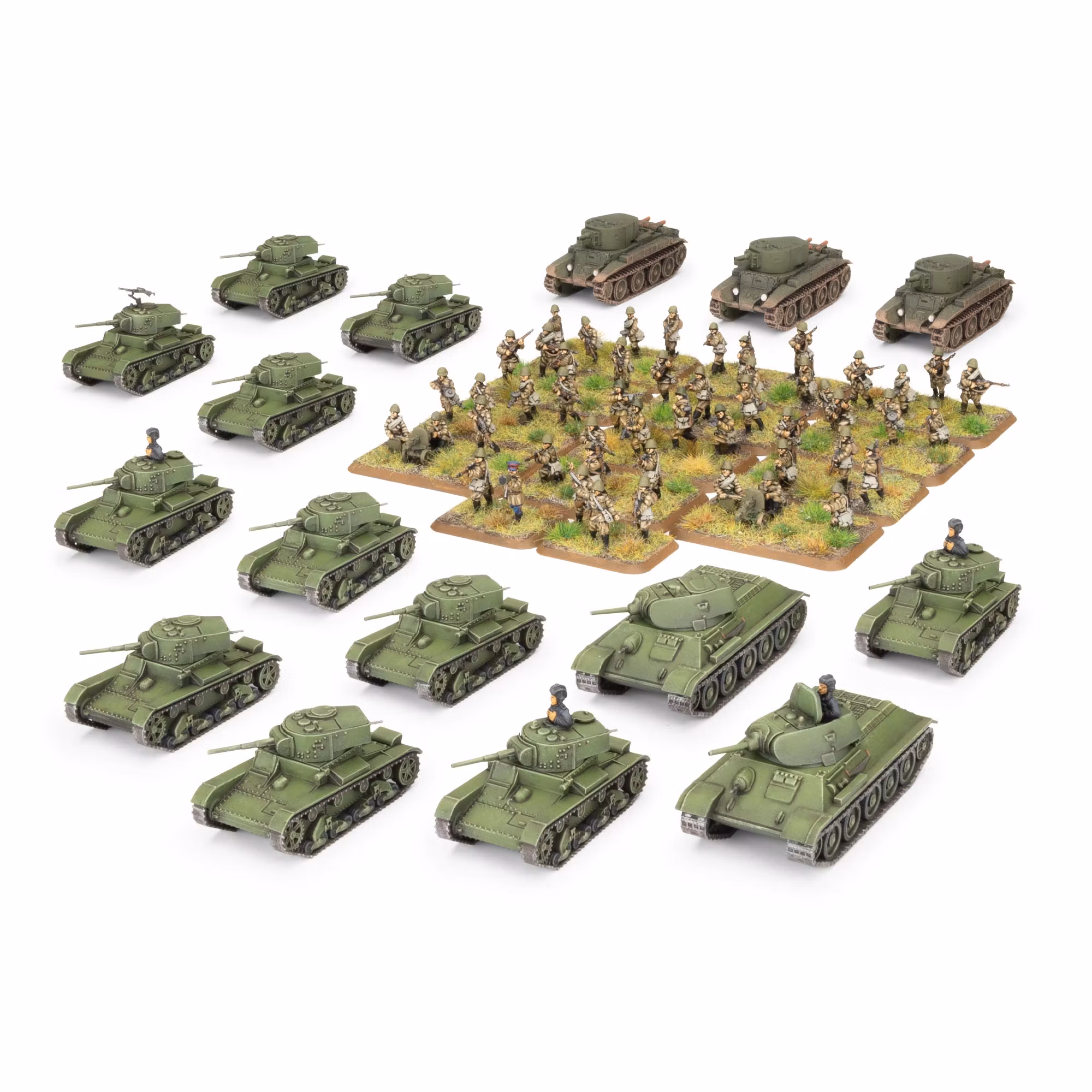 Soviet T-26 Tank Battalion Starter Force - SUAB18