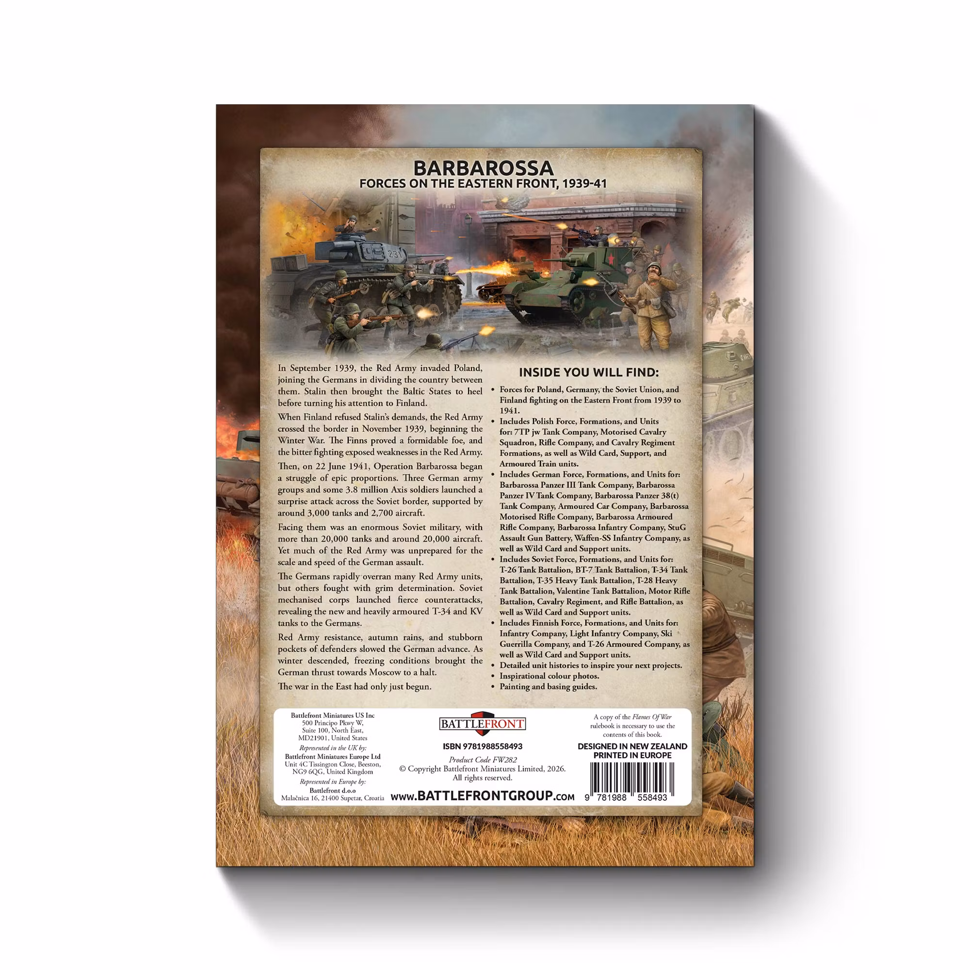 Early War: Barbarossa (incl. Axis Allies + Polish) - FW282