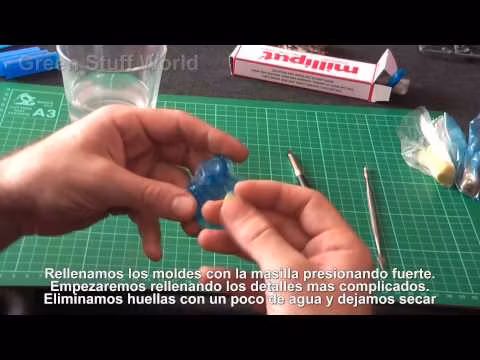 Blue Stuff Mold 8 bars