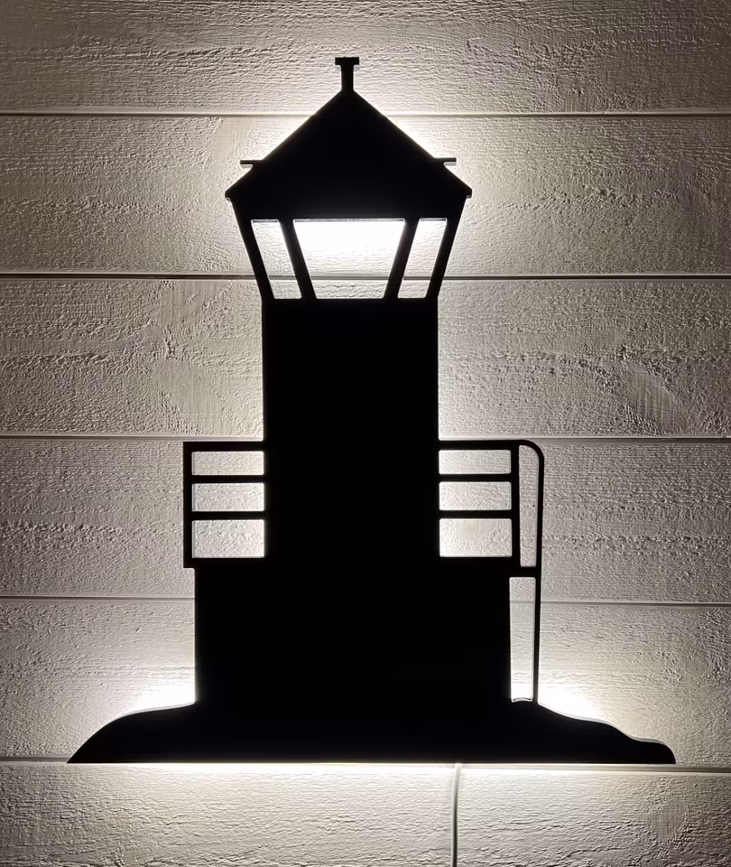 Vägglampa Fyren "SNURRAN" på Bohus Malmön