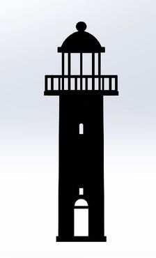 Vägglampa Bremö fyr