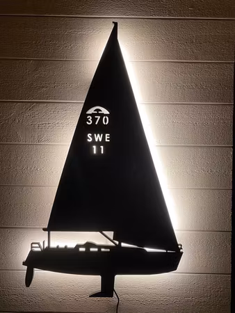 Vägglampa Segelbåt Arcona 370