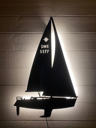 Vägglampa Segelbåt Jeanneau Sun Odyssey 40,3
