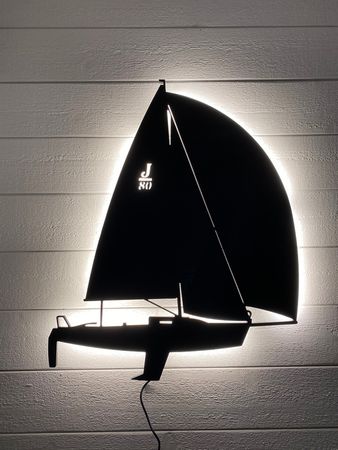 Vägglampa Segelbåt J80