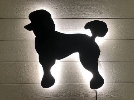 Vägglampa Pudel