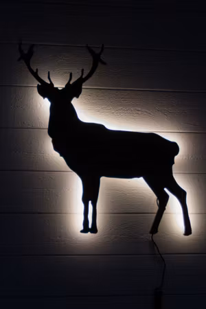 Vägglampa Hjort