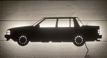 Vägglampa Bil VOLVO 740