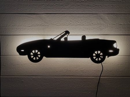 Vägglampa Bil Mazda Miata NA