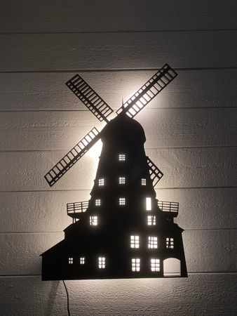 Vägglampa Sandvik Kvarn