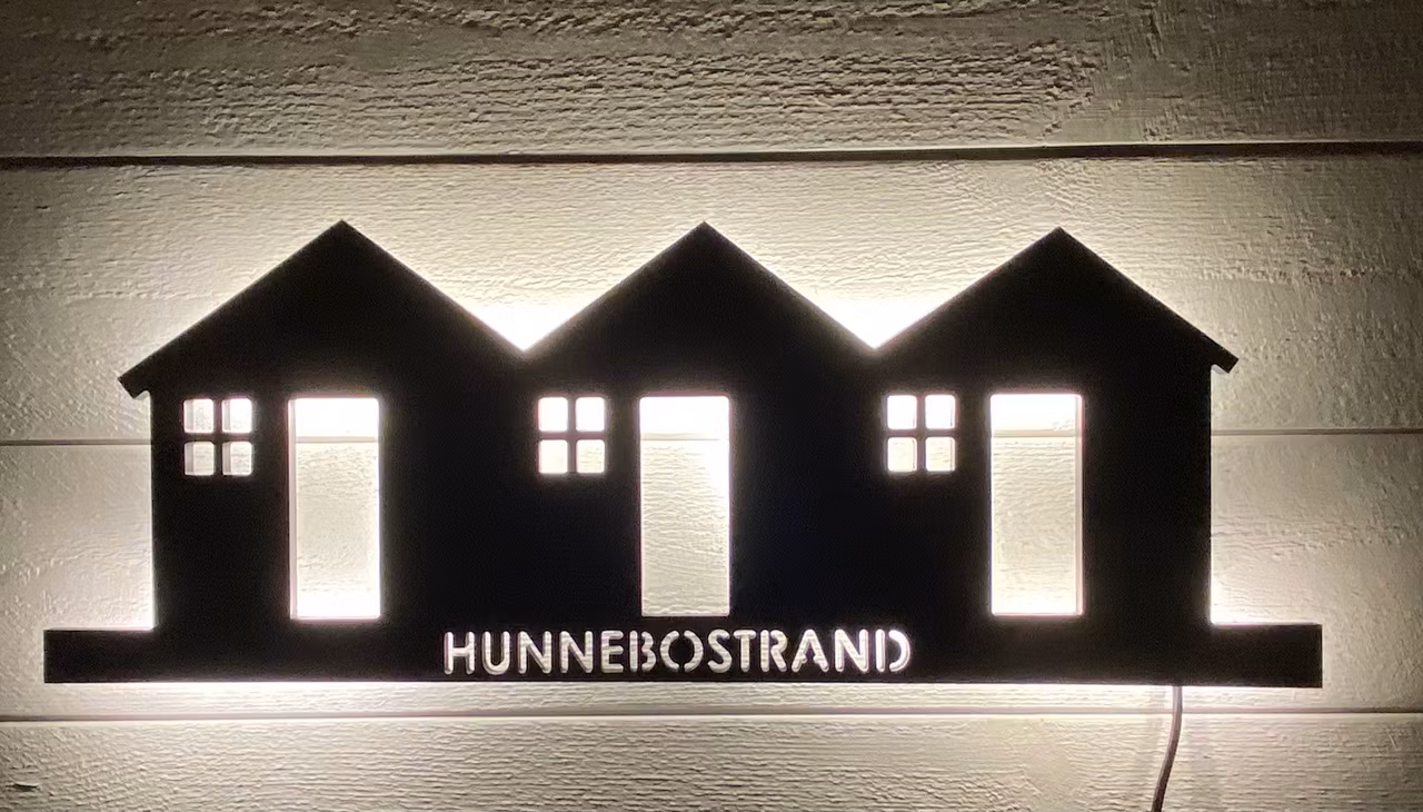 Vägglampa Sjöbodar på västkusten