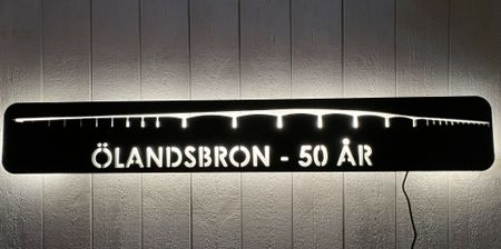 Vägglampa Ölandsbron 50 år JUBILEUMSPRIS