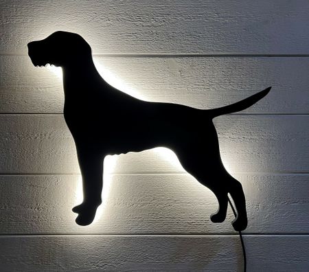Vägglampa Vorsteh strävhårig