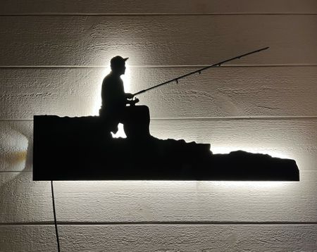 Vägglampa Sportfiske