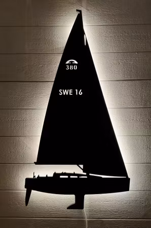 Vägglampa Segelbåt Arcona 380
