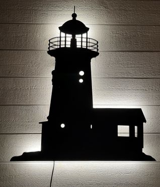 Vägglampa fyren på Hallands Väderö