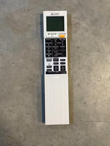 Kopia Mitsubishi remote controller part no.XG19A