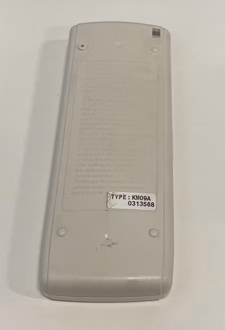 Fjärrkontroll till Mitsubishi Electric (KM09A)