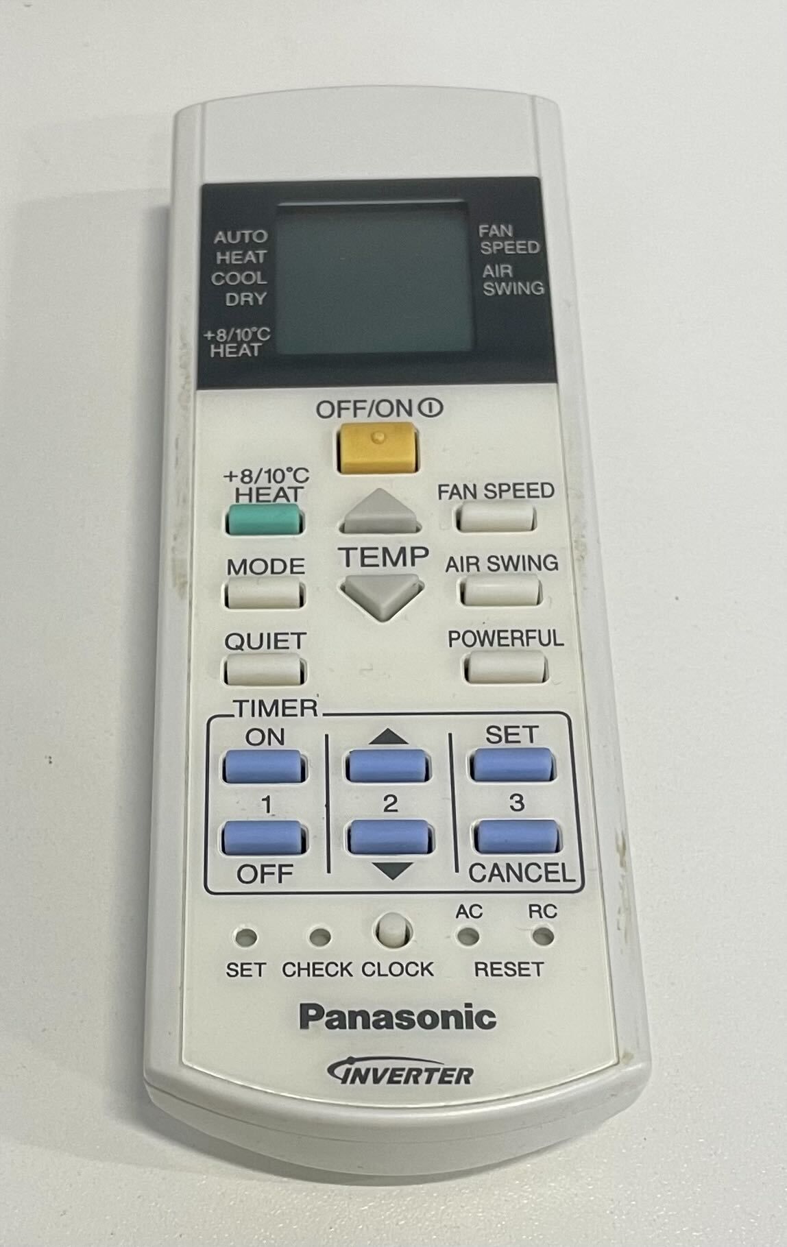 Panasonic Remote Control Part no. A75C3117