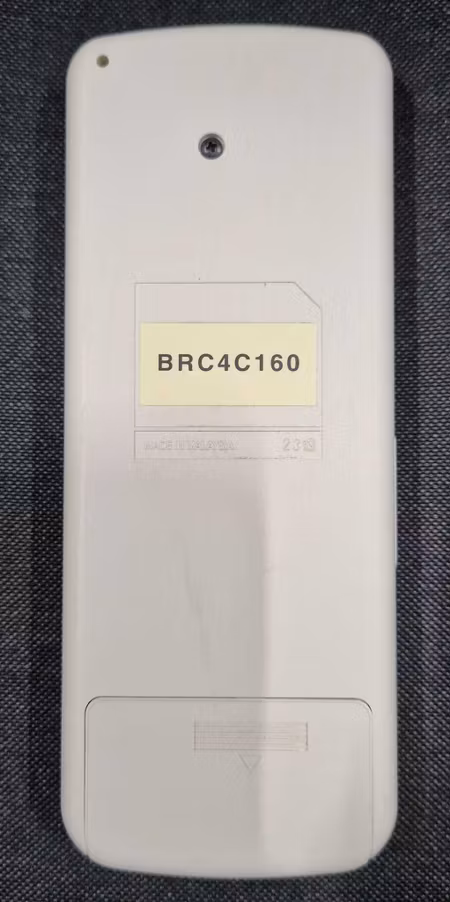Daikin Remote Control Part no. BRC4C160