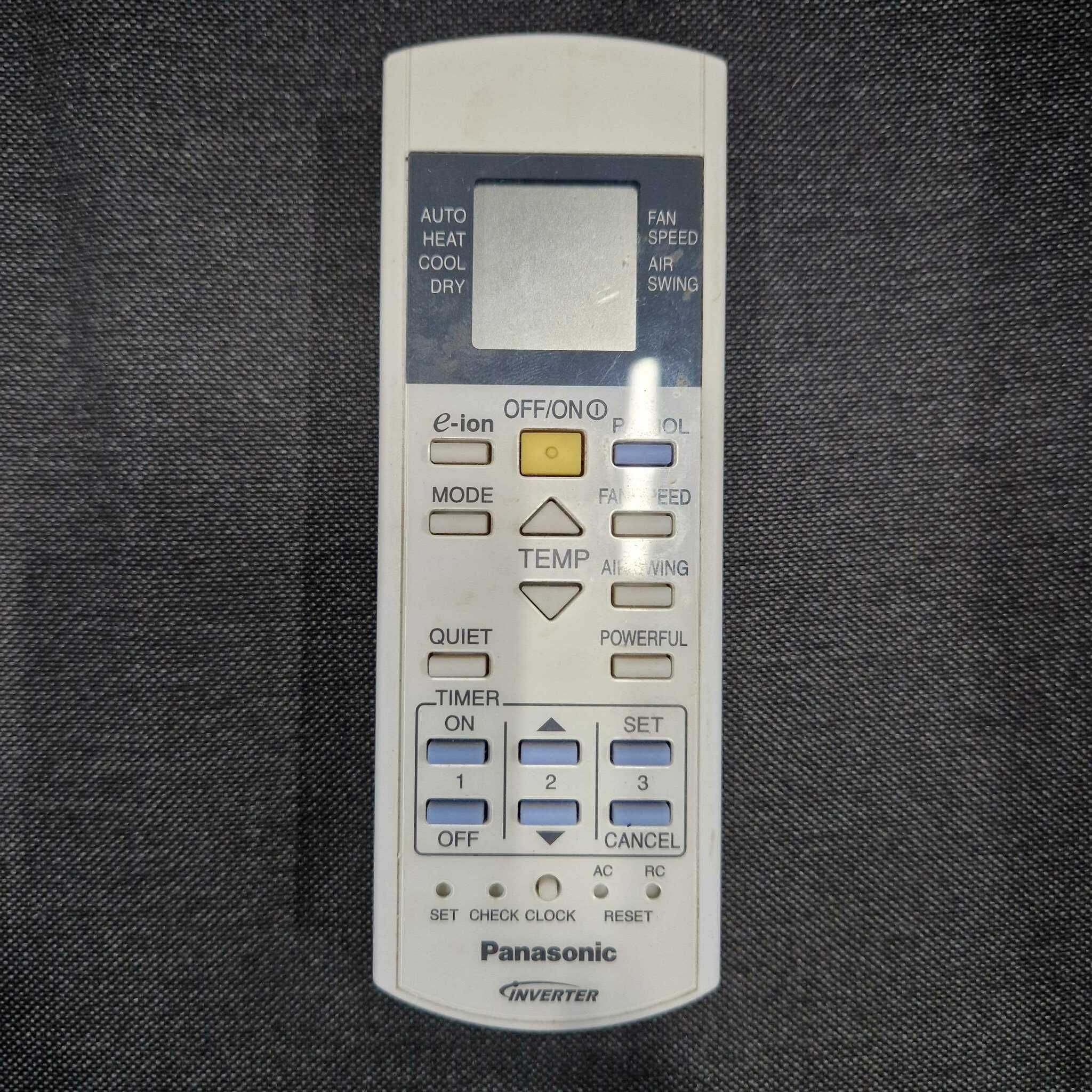 Panasonic Remote Control Part no. A75C3006
