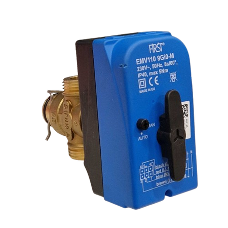 Vaillant Valve with Actuator Part no. 0020269335/0020273842