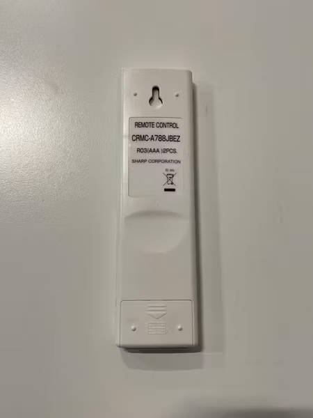 Sharp Remote Control Part no. A788JBEZ