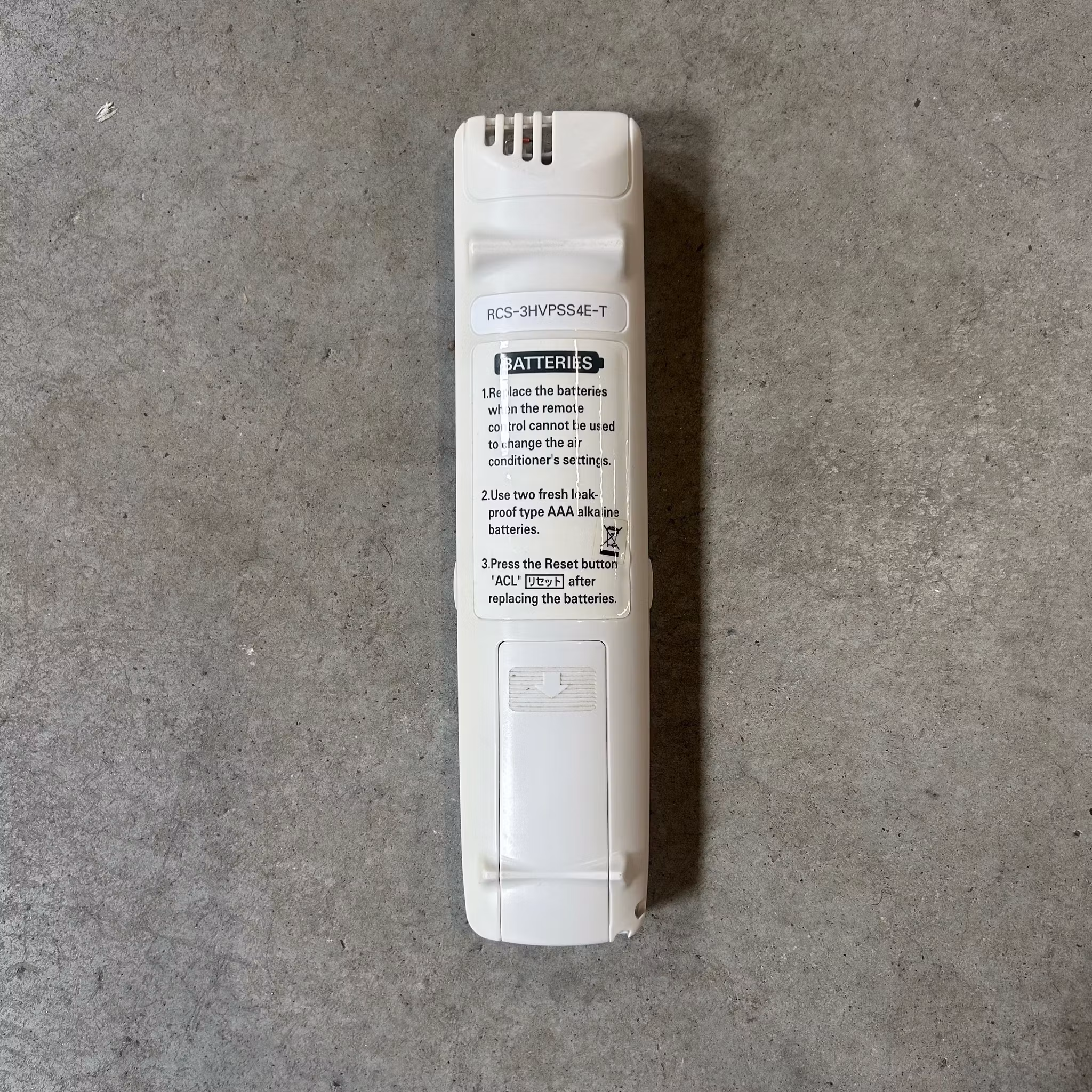 Replacement Remote for Your Sanyo Heat Pump (RCS-3HVPSS4E-T)