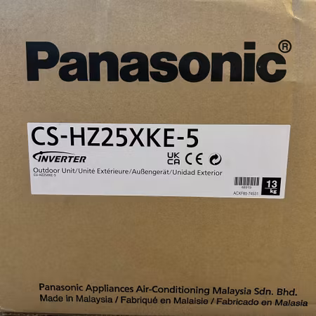 Panasonic CS-HZ25XKE-5 – Wall-Mounted Indoor Unit