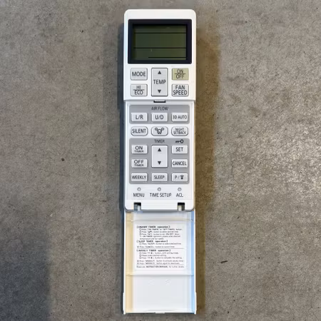 Mitsubishi Heavy Remote Control Part no. RLA502A700L