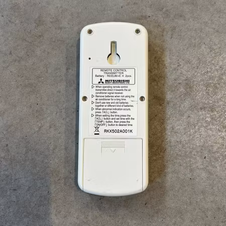 Remote Control Mitsubishi Heavy RKX502A001K