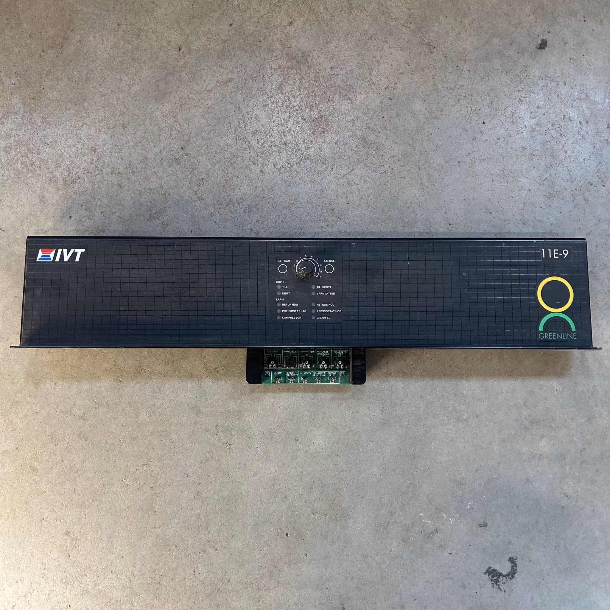 Front Panel IVT Greenline 11E-9