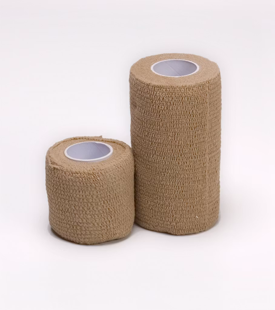 Självfixerande kompressionsbinda Beige 7,5 cm  x 4,6 m