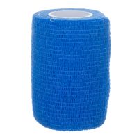 Självfixerande kompressionsbinda Blå 7,5 cm  x 4,6 m