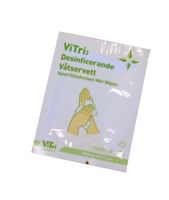 ViTri - Desinficerande Våtservett med 70% alkohol, 10 st / förpackning