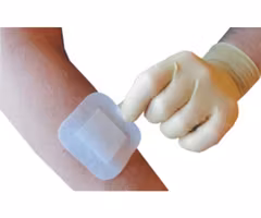 Självhäftande förband med kompress 6 x 7 cm 100-pack