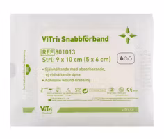 Självhäftande förband med kompress 9 x 10 cm 30-pack