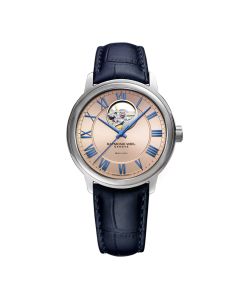 Raymond Weil Maestro Mens Automatic Open Heart Skinn / Champagne 40mm