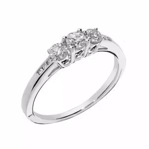 Noor Angelica diamantring 0,50 ct.