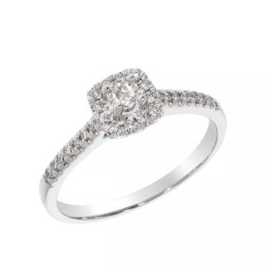 Noor Aurora diamantring TW/SI 0,40 ct.