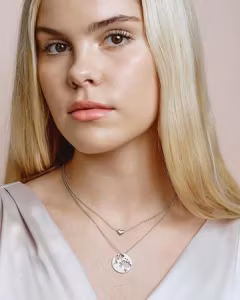 By Biehl Beautiful World Necklace Silver 45cm