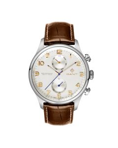 Gant Southampton Day-Date Gent Brun / Sølv 43,5mm