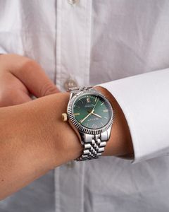 Gant Sussex Lady Stål / Grønn 34mm