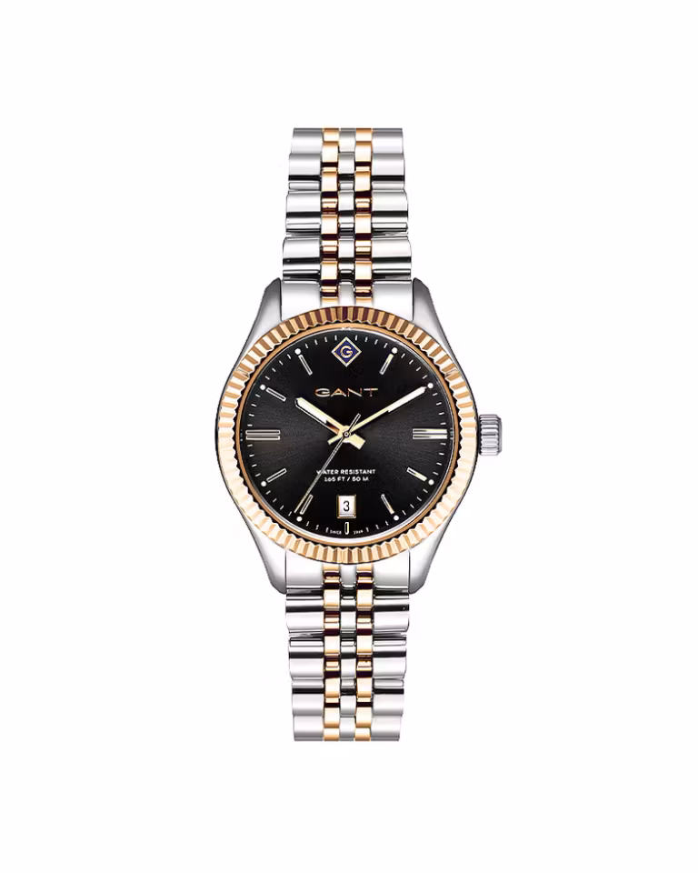 Gant Sussex Lady Tofarget / Sort 34mm