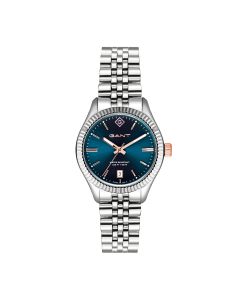 Gant Sussex Lady Stål / Blå 34mm