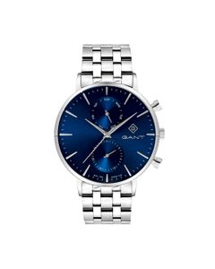 Gant Park Hill Day-Date Gent Stål / Blå 43,5mm