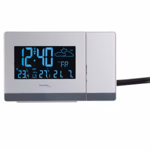 Techno line WT 549 projector alarm klokke med ute temp