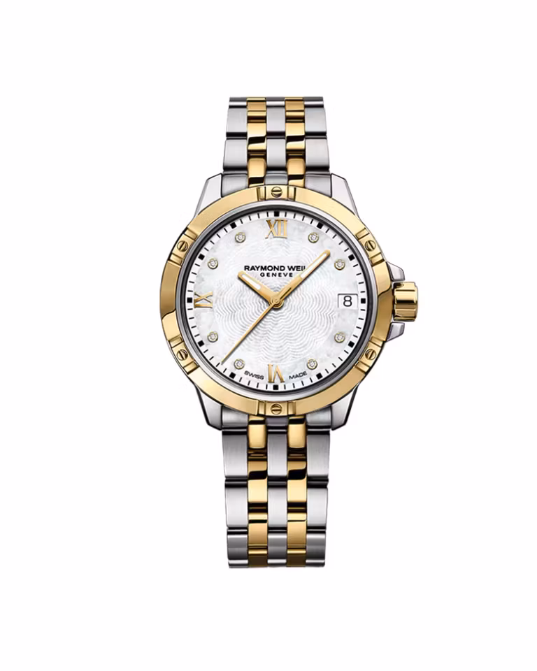 Tango Ladies Diamond Two-tone / Perlemor 30mm