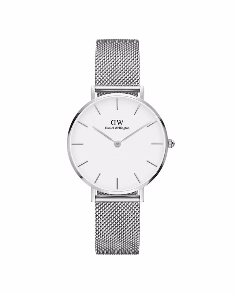 Daniel Wellington Petite Sterling 32mm White